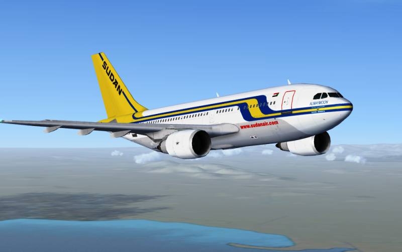 رحلة جوية عبر طائرة الخطوط الجوية السودانية Sudan Airways - طيران سوداني