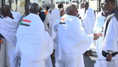 حجاج السودان من الأماكن المقدسة