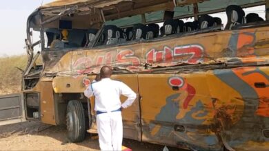 حادث في طريق بورتسودان كسلا