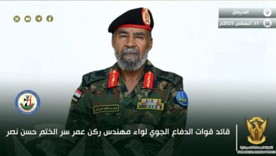 السيرة الذاتية لقائد قوات الدفاع الجوي الجديد اللواء عمر سر الختم حسن نصر
