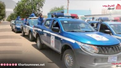 الدفعة الثانية من أسطول المركبات الجديدة التي تسلمتها شرطة ولاية الجزيرة.