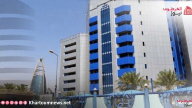 مبنى بنك السودان المركزي بالخرطوم، الذي أصدر منه توجيه بضرورة إعادة فتح فروع البنوك في العاصمة