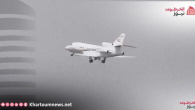 طائرة البرهان الرئاسية تقلع من مطار الخرطوم ايذانًا ببدء الرحلات الداخلية
