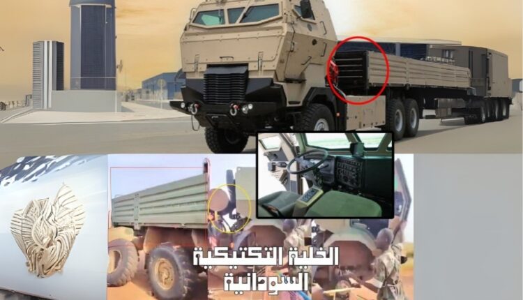 دليل إدانة: الجيش السوداني يستولي على شاحنة مدرعة إماراتية الصنع من الدعم السريع