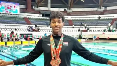 النجم السوداني زياد سليم يتألق في البطولة العربية للسباحة ويحصد ثالث ذهبية