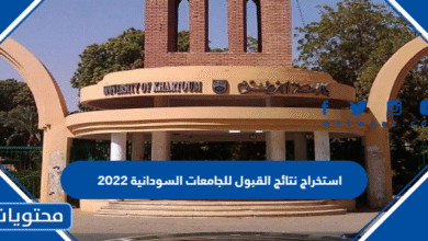 نتيجة قبول الجامعات السودانية متاحة برقم الاستمارة