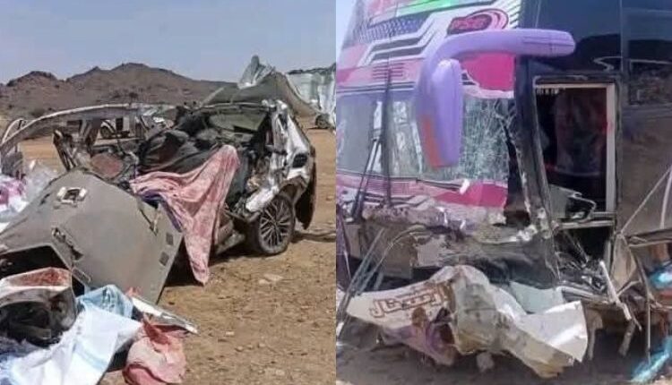 حادث سير يودي بحياة أسرة كاملة على طريق عطبرة – بورتسودان