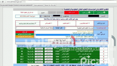 استخراج نتيجة قبول الجامعات السودانية برقم الاستمارة